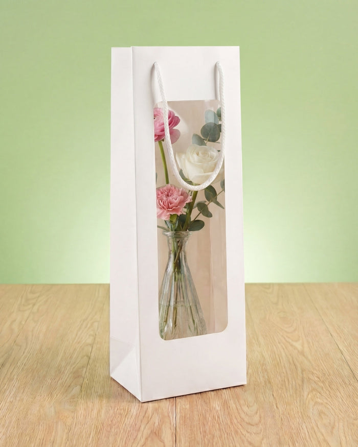 Sac cadeau soliflores