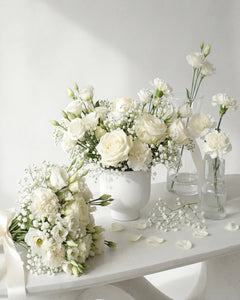 Pack de fleurs fraîches - DIY "Blanc Sublime"