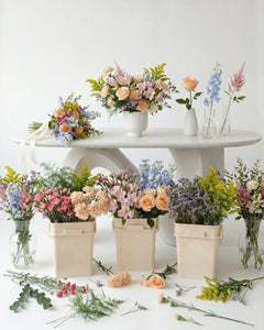 Pack de fleurs fraîches - DIY "Multicolor Pastel"