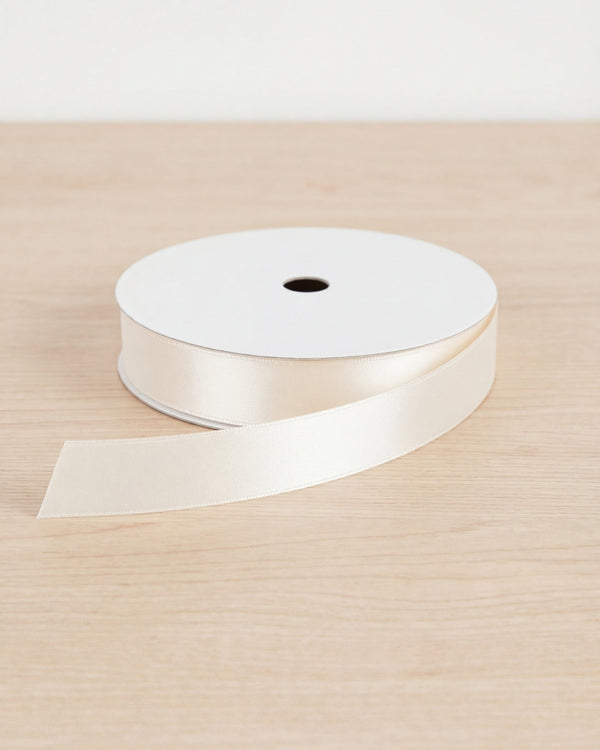 Rubans satin beige