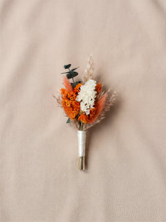 Boutonnière Terracotta